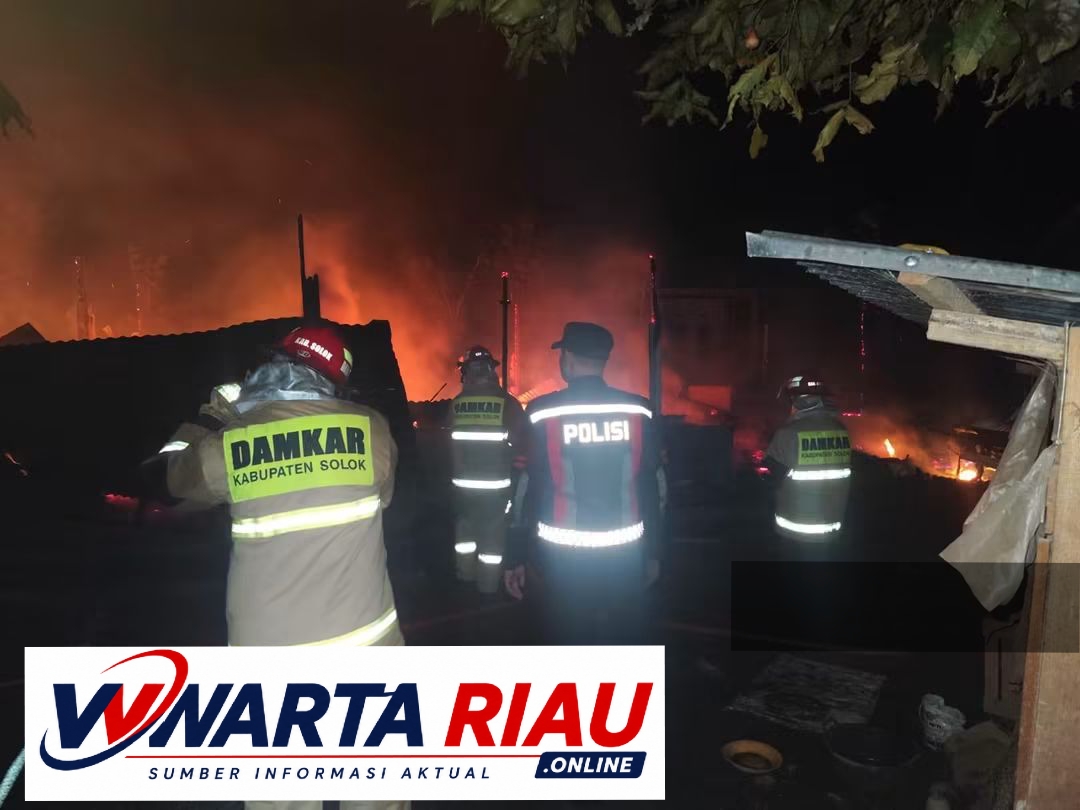 POC Sumbar Berpartisipasi dalam Bankom Kebakaran Rumah Semi Permanen di Talang Babungo
